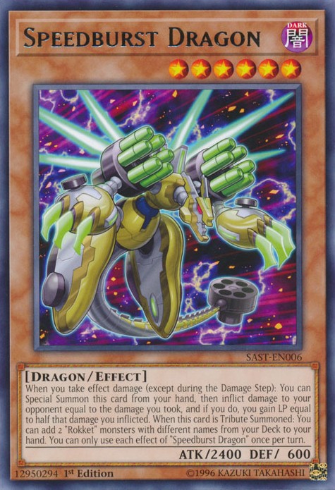 Speedburst Dragon - SAST-EN006 - Rare - 1st Edition available at 401 Games Canada