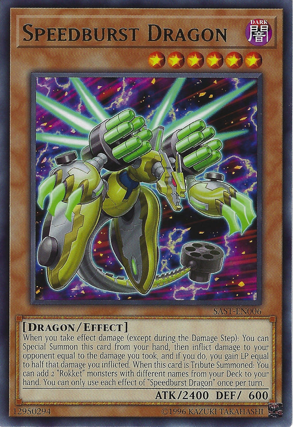 Speedburst Dragon - SAST-EN006 - Rare - Unlimited available at 401 Games Canada