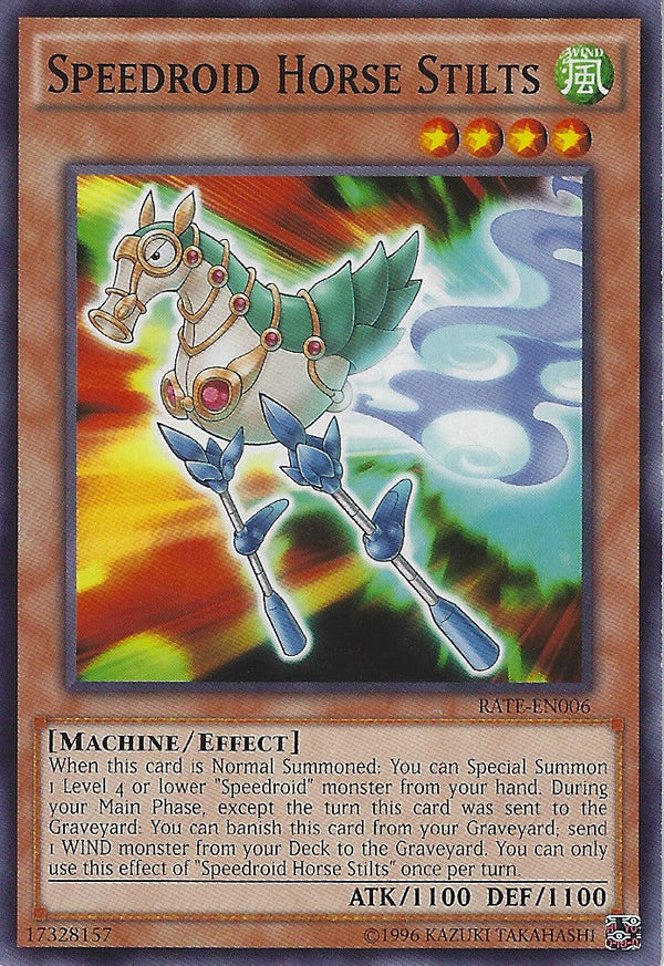 Speedroid Horse Stilts - RATE-EN006 - Common - Unlimited available at 401 Games Canada