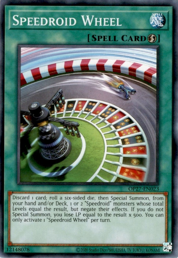 Speedroid Wheel - OP27-EN023 - Common - Unlimited