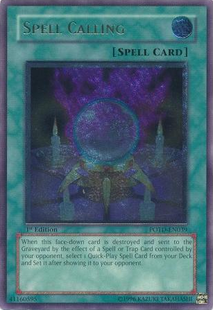 Spell Calling - POTD-EN039 - Ultimate Rare - 1st Edition available at 401 Games Canada