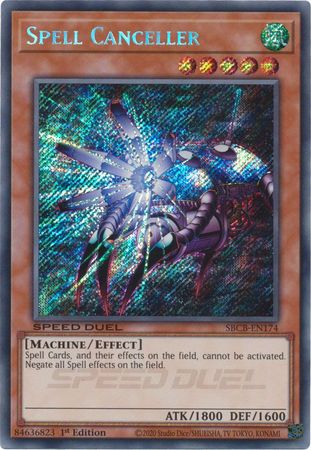 Spell Canceller - SBCB-EN174 - Secret Rare - 1st Edition available at 401 Games Canada