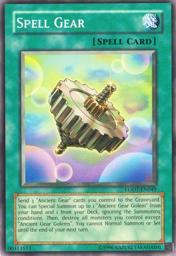 Spell Gear - LODT-EN049 - Common - Unlimited available at 401 Games Canada