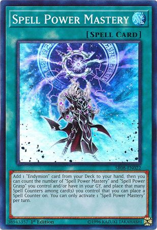 Spell Power Mastery - SR08-EN022 - Super Rare - 1st Edition available at 401 Games Canada