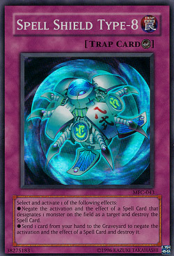 Spell Shield Type-8 - MFC-043 - Super Rare - Unlimited available at 401 Games Canada