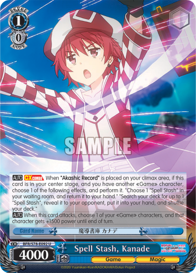 Spell Stash, Kanade (U) available at 401 Games Canada