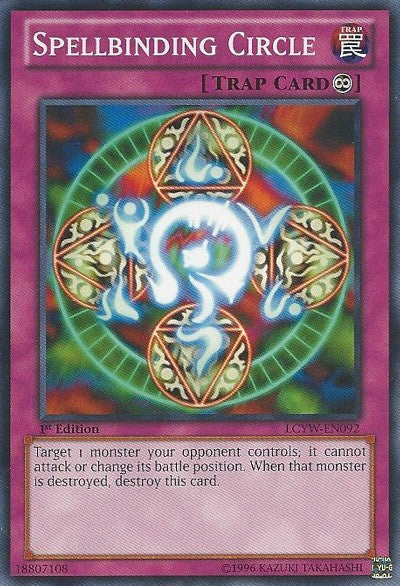 Spellbinding Circle - LCYW-EN092 - Common - 1st Edition available at 401 Games Canada