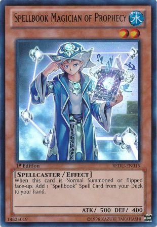 Spellbook Magician of Prophecy - REDU-EN015 - Ultra Rare - 1st Edition available at 401 Games Canada