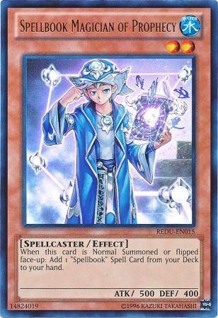Spellbook Magician of Prophecy - REDU-EN015 - Ultra Rare - Unlimited available at 401 Games Canada