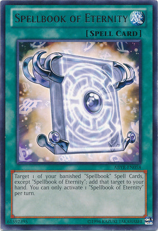 Spellbook of Eternity - ABYR-EN058 - Rare - Unlimited available at 401 Games Canada