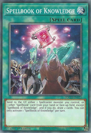 Spellbook of Knowledge - SDCH-EN023 - Common - 1st Edition available at 401 Games Canada