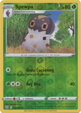 Spewpa - 012/163 - Uncommon - Reverse Holo available at 401 Games Canada