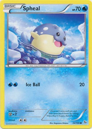 Spheal - 24/106 - Common available at 401 Games Canada