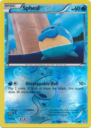 Spheal - 29/124 - Common - Reverse Holo available at 401 Games Canada