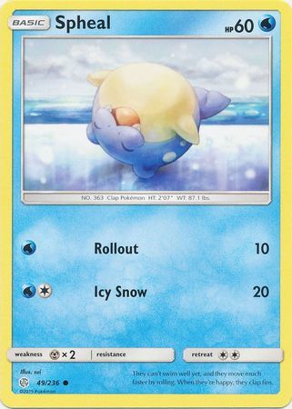 Spheal - 49/236 - Common available at 401 Games Canada