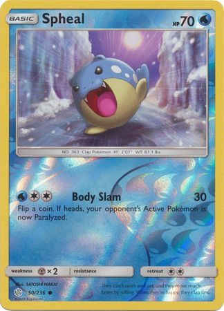 Spheal - 50/236 - Common - Reverse Holo available at 401 Games Canada