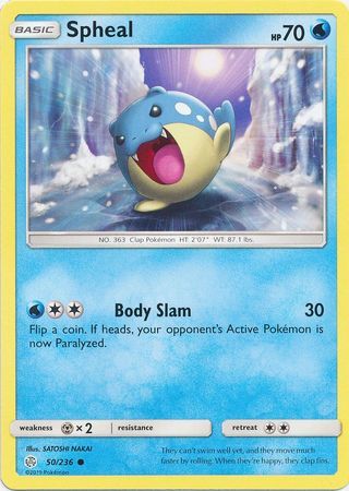 Spheal - 50/236 - Common available at 401 Games Canada