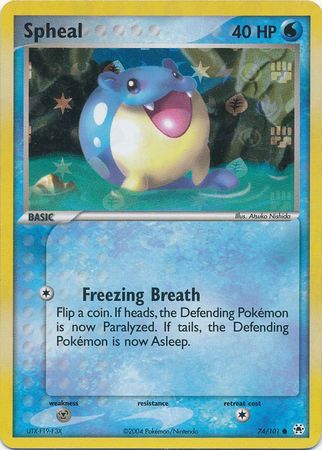 Spheal - 74/101 - Common - Reverse Holo available at 401 Games Canada