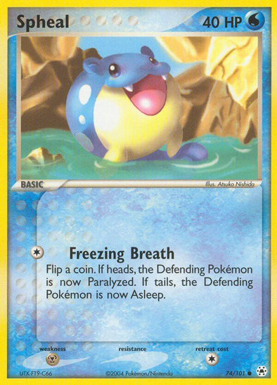 Spheal - 74/101 - Common available at 401 Games Canada