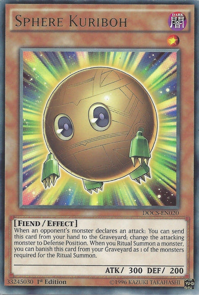 Sphere Kuriboh - DOCS-EN020 - Rare - 1st Edition available at 401 Games Canada