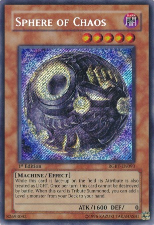 Sphere of Chaos - RGBT-EN093 - Secret Rare - 1st Edition available at 401 Games Canada