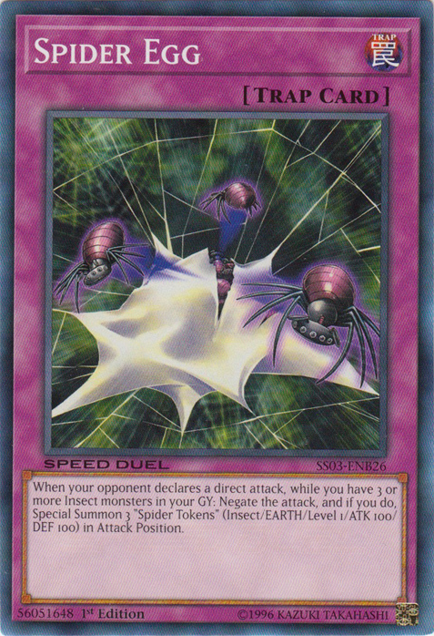 Spider Egg - SS03-ENB26 - Common - 1st Edition available at 401 Games Canada