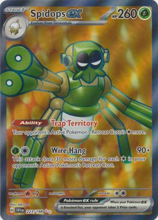 Spidops ex - 223/198 - Full Art Ultra Rare available at 401 Games Canada