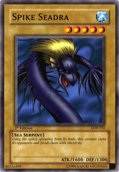 Spike Seadra - LOB-103 - Common - 1st Edition available at 401 Games Canada