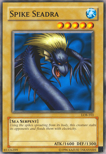 Spike Seadra - LOB-103 - Common - Unlimited available at 401 Games Canada