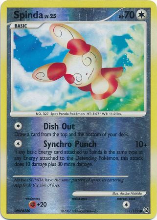 Spinda - 111/132 - Common - Reverse Holo available at 401 Games Canada