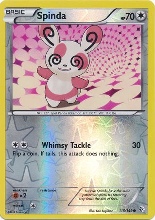 Spinda - 115/149 - Common - Reverse Holo available at 401 Games Canada