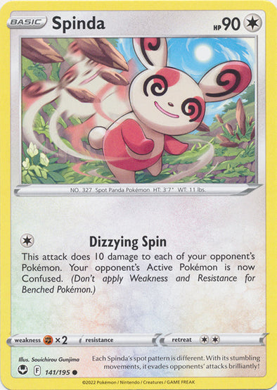 Spinda - 141/195 - Common available at 401 Games Canada