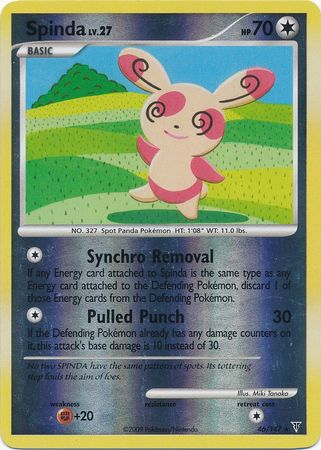 Spinda - 46/147 - Rare - Reverse Holo available at 401 Games Canada