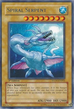 Spiral Serpent - STON-EN003 - Rare - 1st Edition available at 401 Games Canada