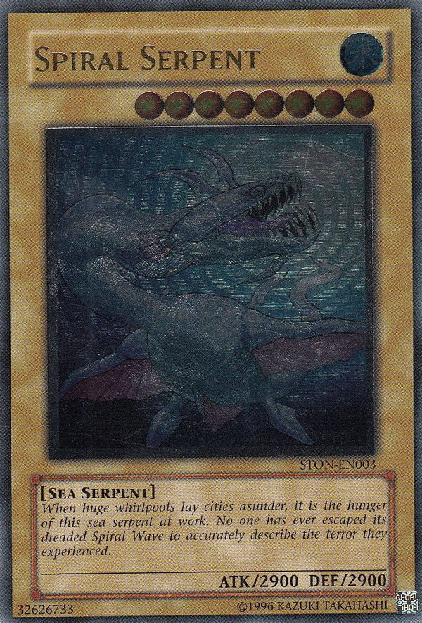 Spiral Serpent - STON-EN003 - Ultimate Rare - Unlimited available at 401 Games Canada