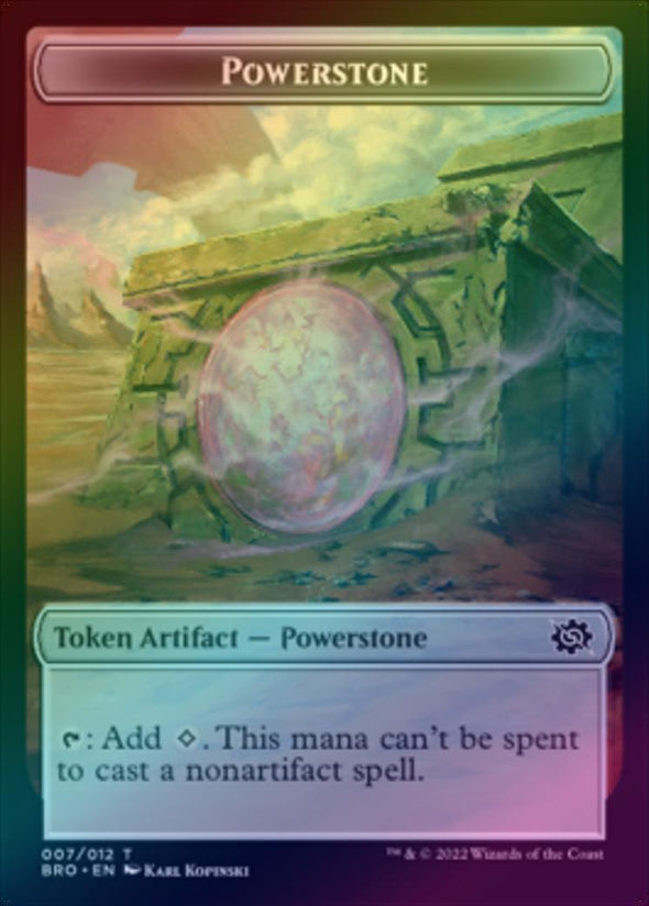 401 Games Canada - Spirit // Powerstone Token (Foil) (TBRO) 401 Games Canada - Spirit // Powerstone Token (Foil) (TBRO)