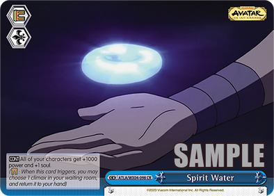 Spirit Water - ATLA/WX04-E098 - Climax Rare available at 401 Games Canada