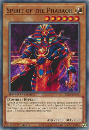 Spirit of the Pharaoh - SGX3-ENI05 - Common - 1st Edition available at 401 Games Canada