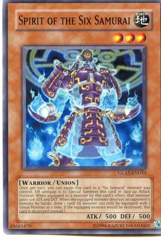 Spirit of the Six Samurai - GLAS-EN033 - Common - Unlimited available at 401 Games Canada