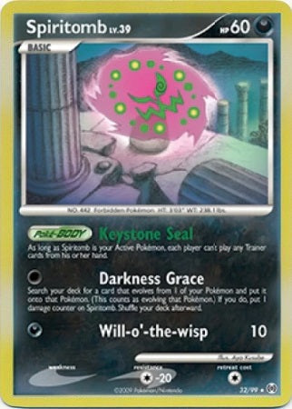 Spiritomb - 32/99 - Rare available at 401 Games Canada