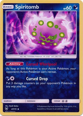 Spiritomb - 47/73 - Uncommon - Reverse Holo available at 401 Games Canada