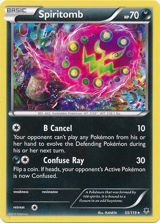 Spiritomb - 55/119 - Rare available at 401 Games Canada