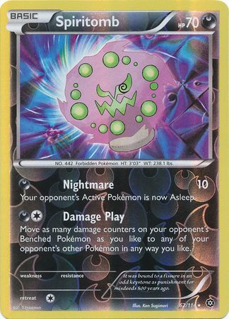 Spiritomb - 62/114 - Rare - Reverse Holo available at 401 Games Canada