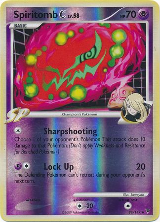 Spiritomb C - 84/147 - Uncommon - Reverse Holo available at 401 Games Canada