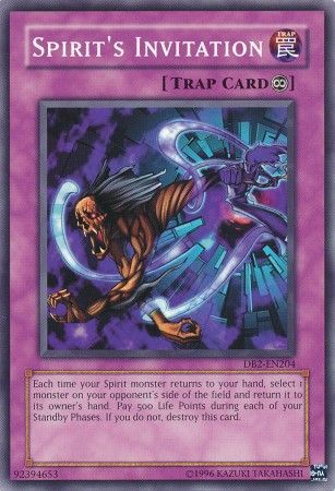 Spirit's Invitation - DB2-EN204 - Common available at 401 Games Canada