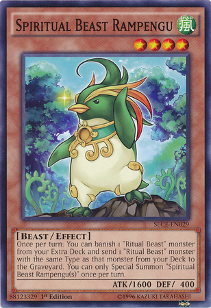 Spiritual Beast Rampengu - SECE-EN029 - Common - 1st Edition available at 401 Games Canada