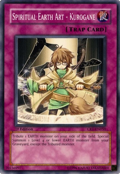 Spiritual Earth Art - Kurogane - CRV-EN050 - Common - 1st Edition available at 401 Games Canada