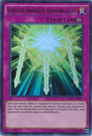 Spiritual Swords of Revealing Light - MVP1-EN031 - Ultra Rare - Unlimited available at 401 Games Canada