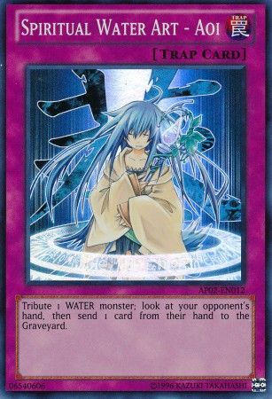 Spiritual Water Art - Aoi - AP02-EN012 - Super Rare available at 401 Games Canada