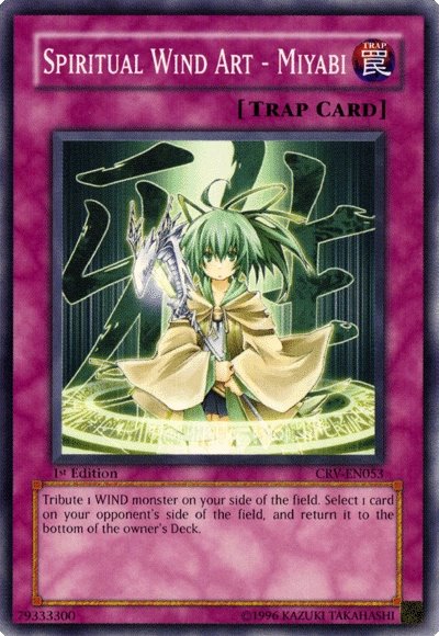 Spiritual Wind Art - Miyabi - CRV-EN053 - Common - 1st Edition available at 401 Games Canada